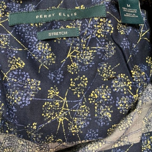 Perry Ellis Men's Shirt Size M Button Up - Picture 3 of 4